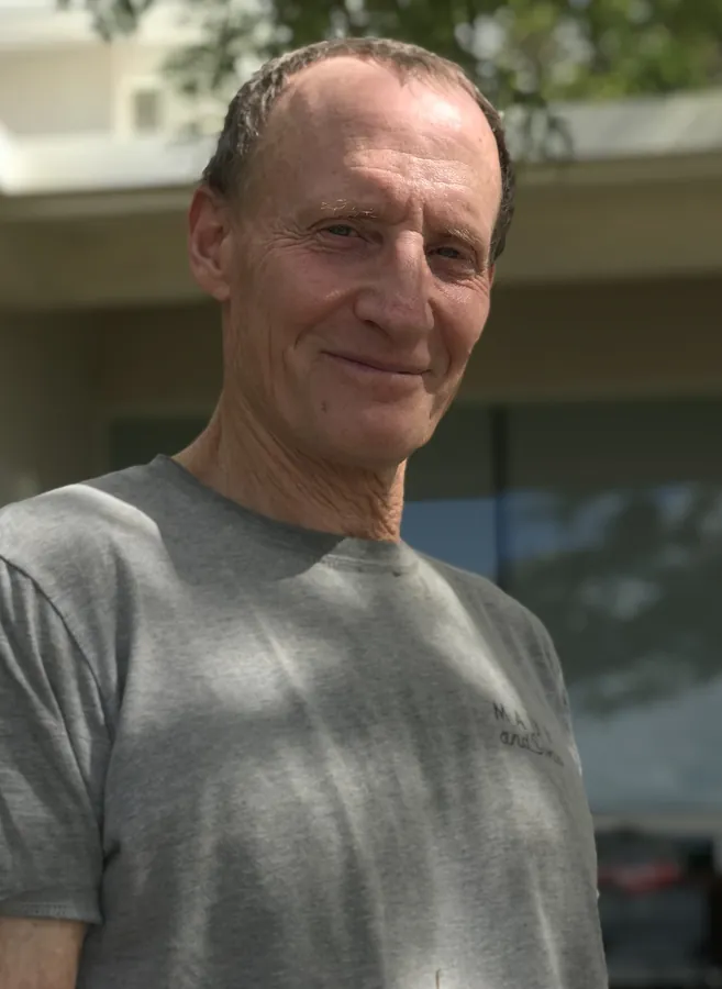 Portrait of a smiling student